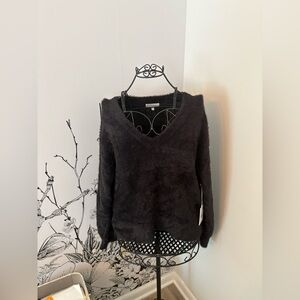 PJ salvage fuzzy pullover